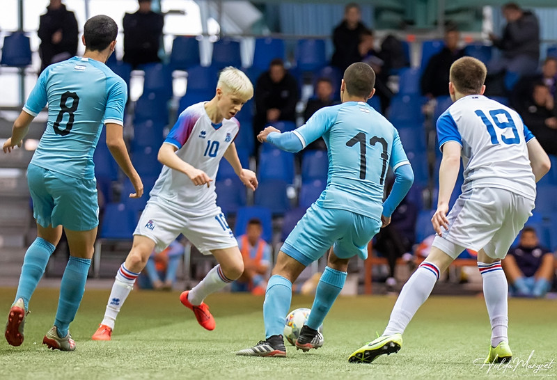 Myndaveisla: Flottur sigur U17 gegn Ísrael
