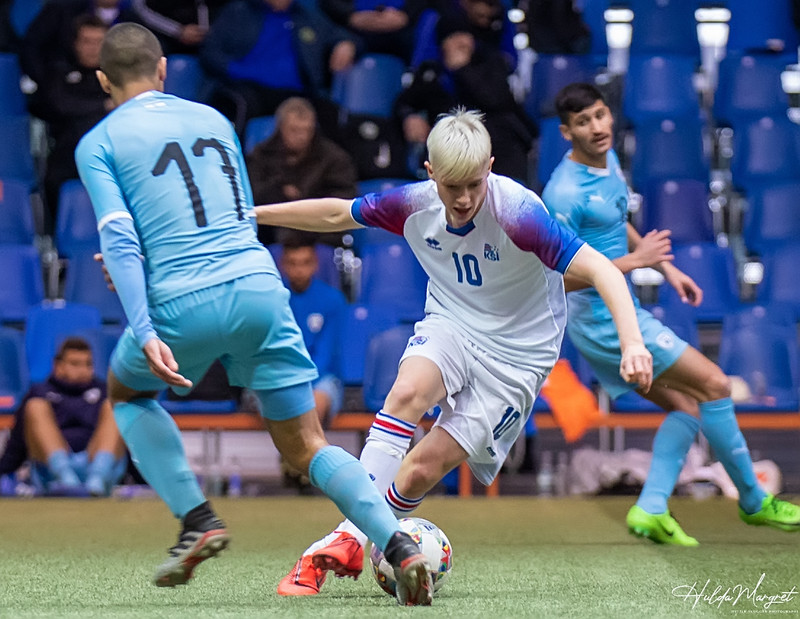Myndaveisla: Flottur sigur U17 gegn Ísrael