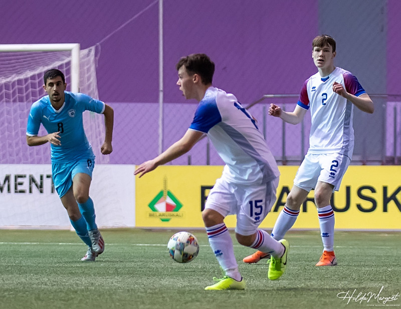 Myndaveisla: Flottur sigur U17 gegn Ísrael