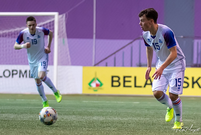 Myndaveisla: Flottur sigur U17 gegn Ísrael