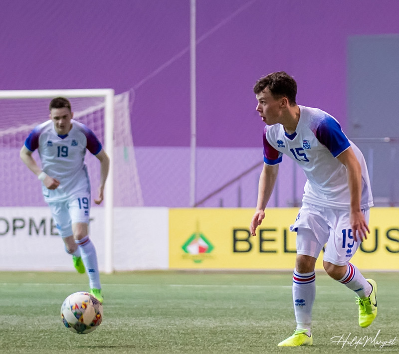 Myndaveisla: Flottur sigur U17 gegn Ísrael