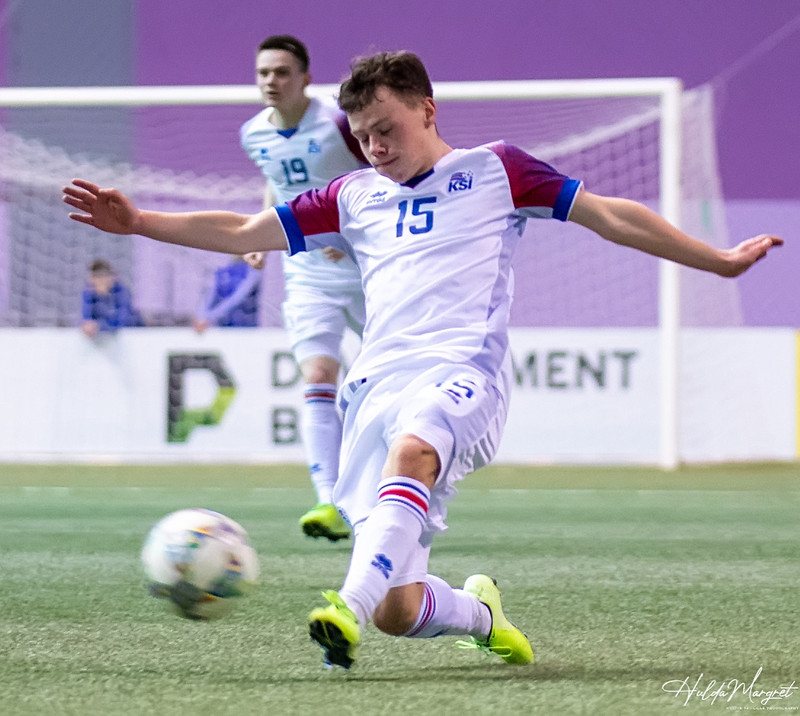 Myndaveisla: Flottur sigur U17 gegn Ísrael