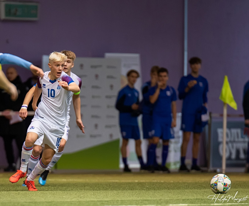 Myndaveisla: Flottur sigur U17 gegn Ísrael