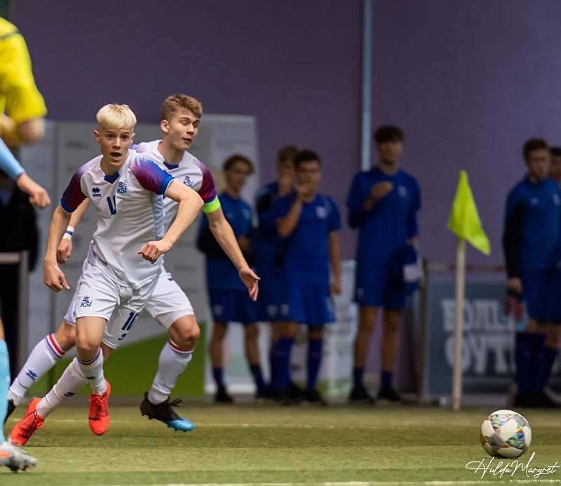 Myndaveisla: Flottur sigur U17 gegn Ísrael