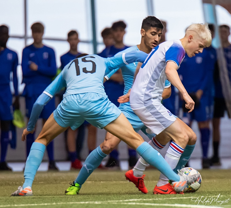 Myndaveisla: Flottur sigur U17 gegn Ísrael