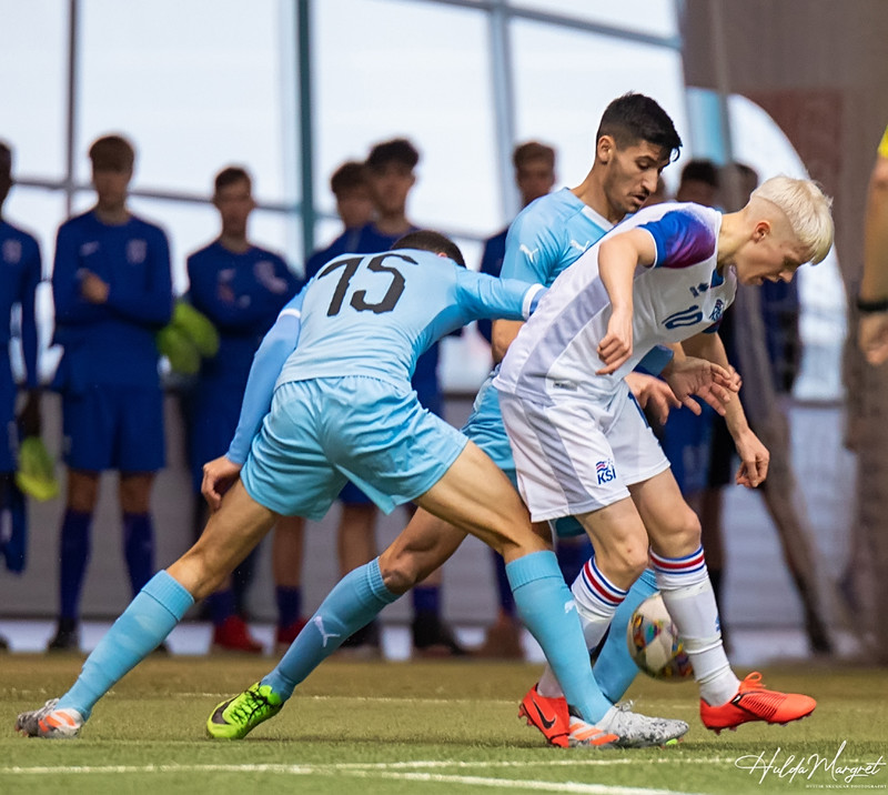 Myndaveisla: Flottur sigur U17 gegn Ísrael