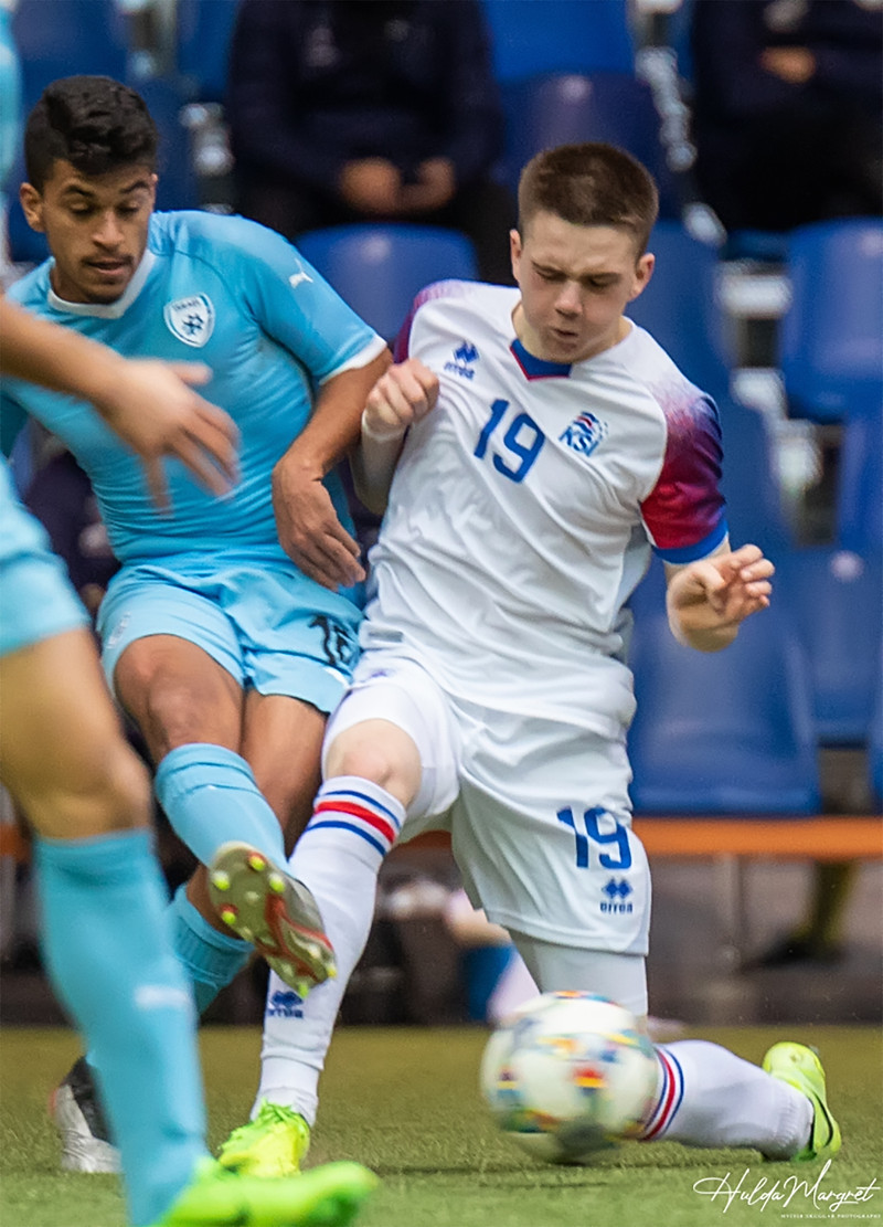 Myndaveisla: Flottur sigur U17 gegn Ísrael