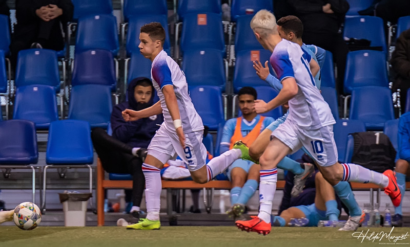 Myndaveisla: Flottur sigur U17 gegn Ísrael