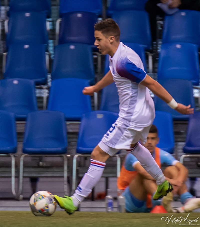 Myndaveisla: Flottur sigur U17 gegn Ísrael