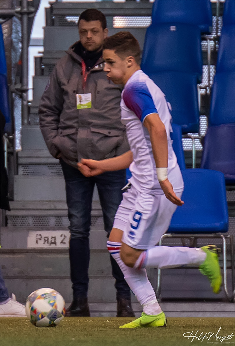 Myndaveisla: Flottur sigur U17 gegn Ísrael