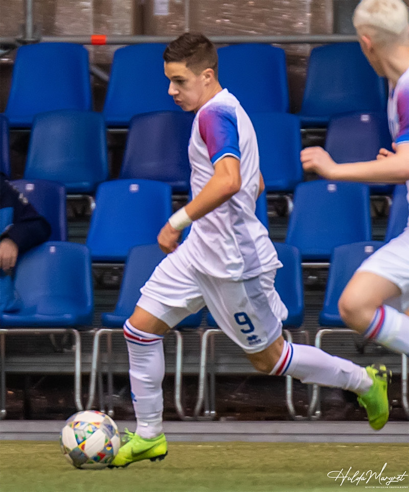 Myndaveisla: Flottur sigur U17 gegn Ísrael