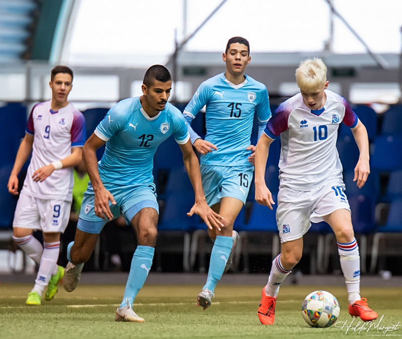 Myndaveisla: Flottur sigur U17 gegn Ísrael