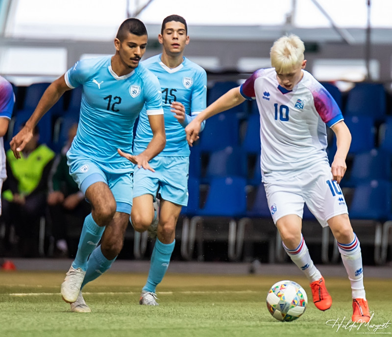 Myndaveisla: Flottur sigur U17 gegn Ísrael