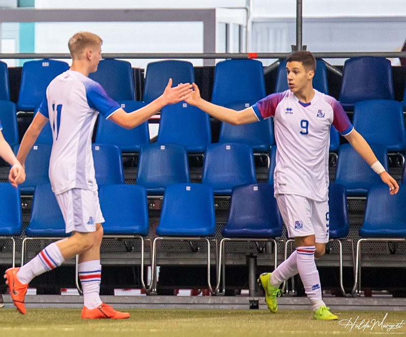 Myndaveisla: Flottur sigur U17 gegn Ísrael