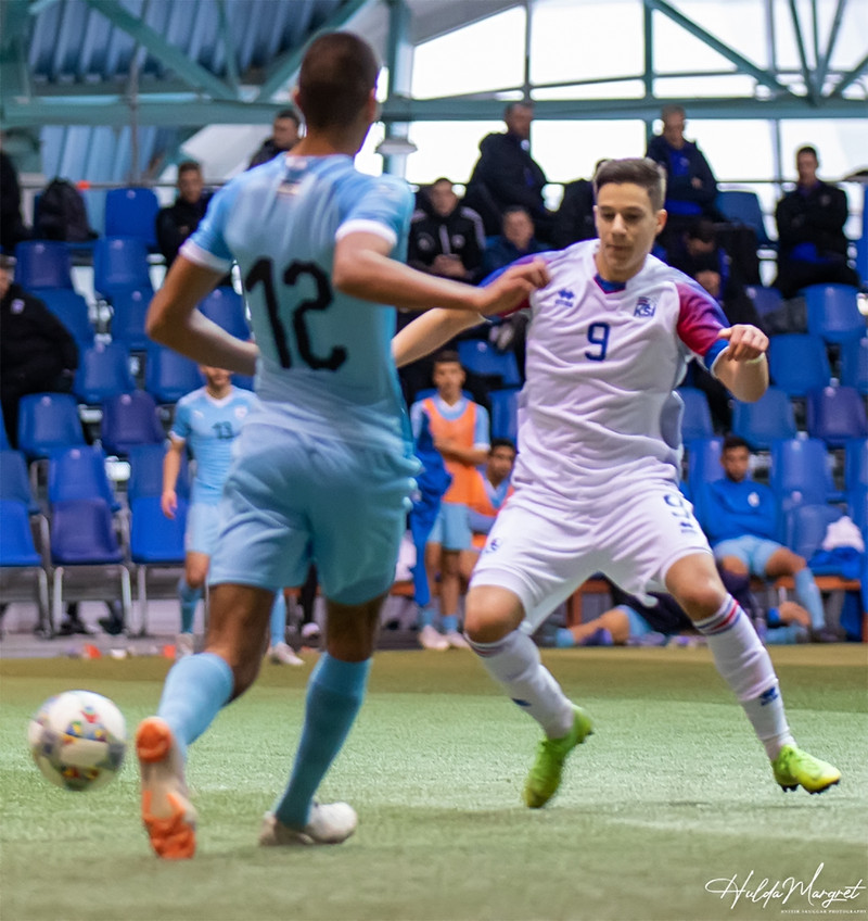 Myndaveisla: Flottur sigur U17 gegn Ísrael