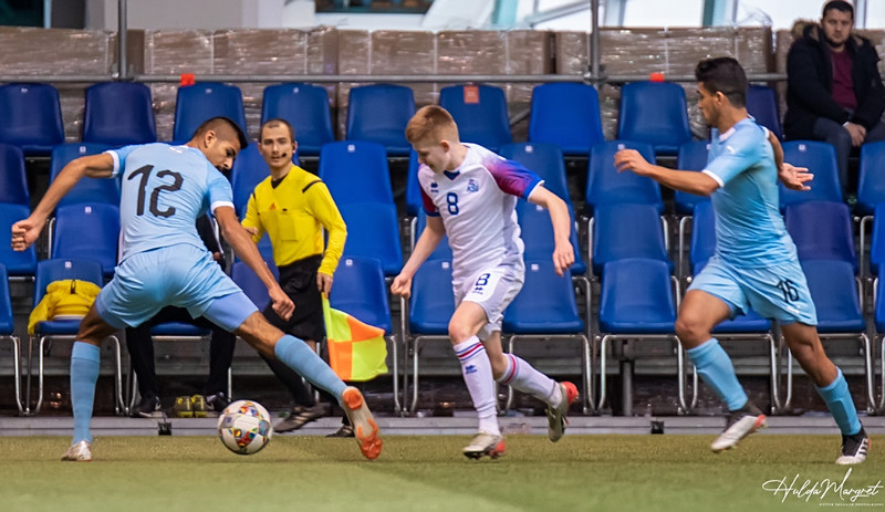 Myndaveisla: Flottur sigur U17 gegn Ísrael