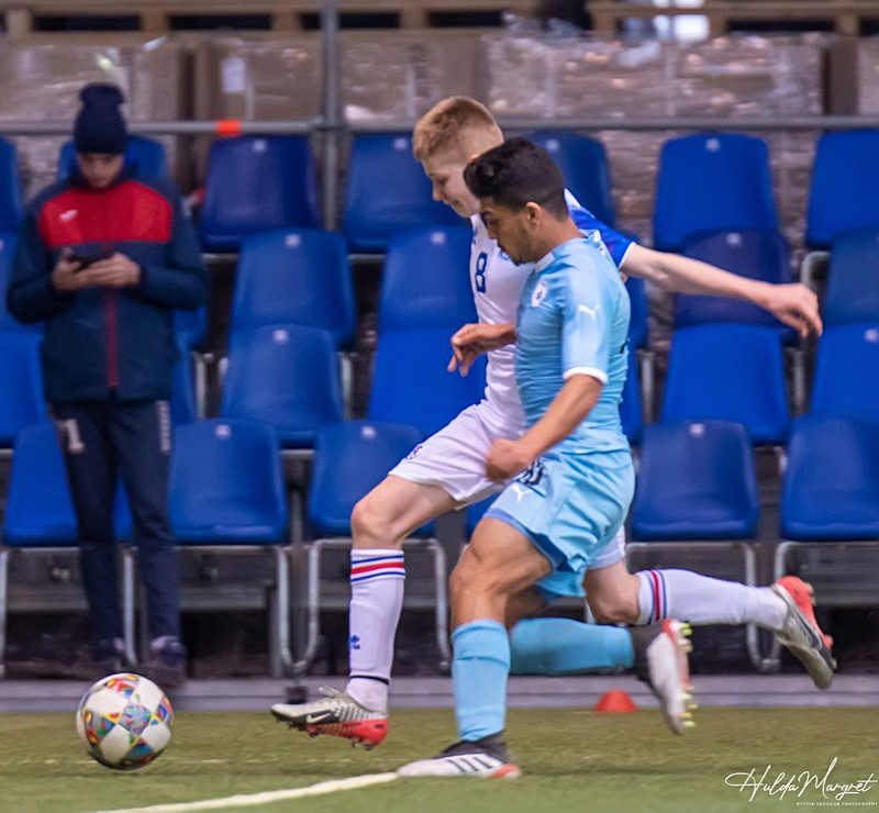 Myndaveisla: Flottur sigur U17 gegn Ísrael