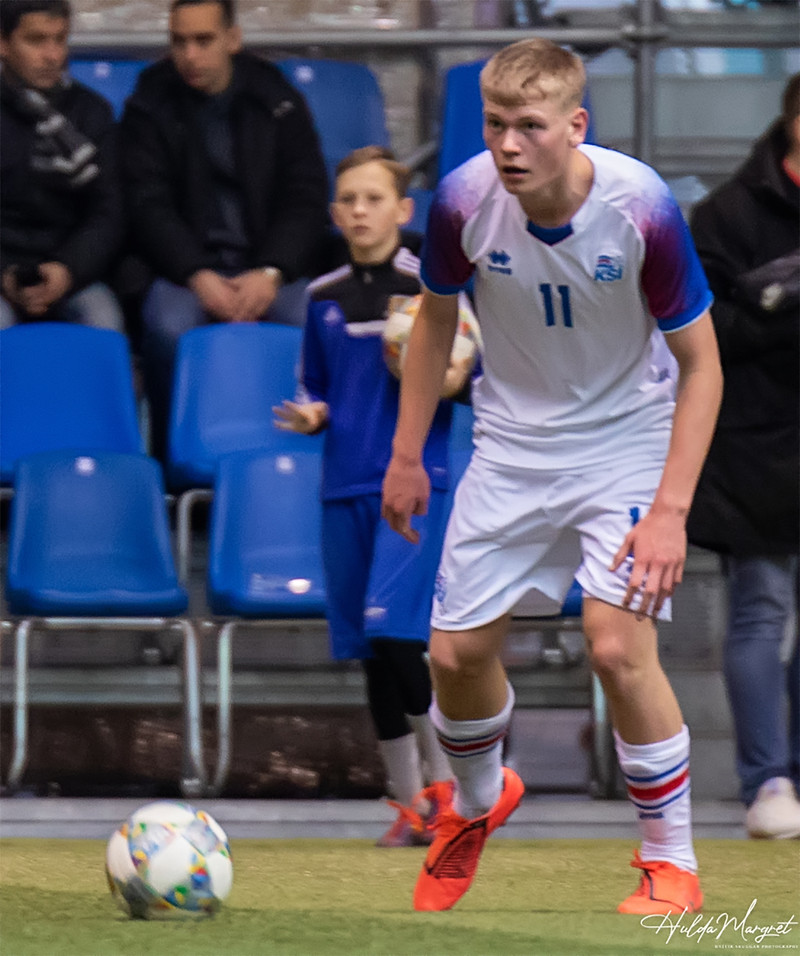 Myndaveisla: Flottur sigur U17 gegn Ísrael