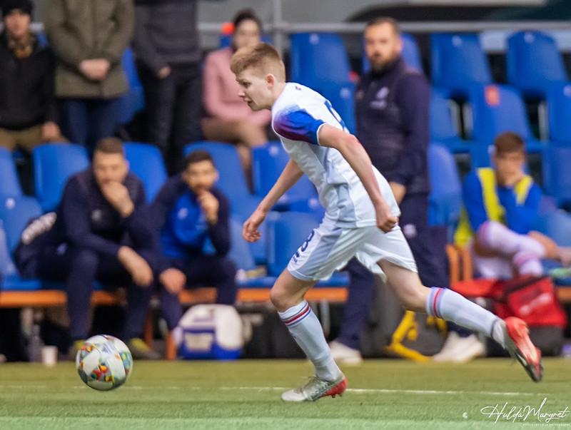 Myndaveisla: Flottur sigur U17 gegn Ísrael