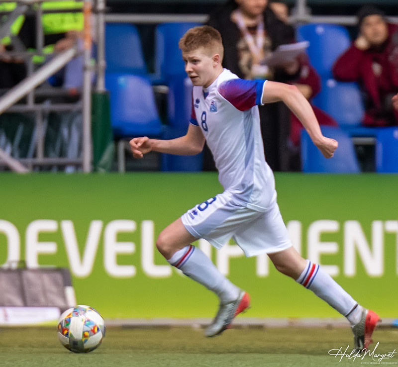 Myndaveisla: Flottur sigur U17 gegn Ísrael