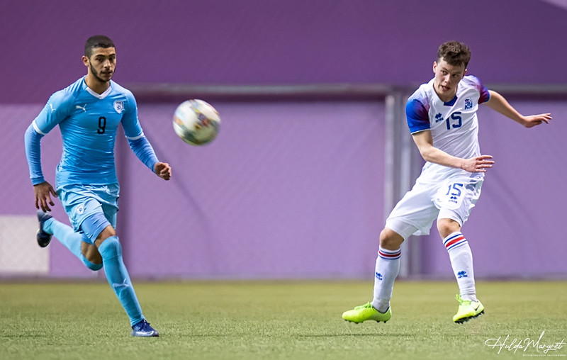 Myndaveisla: Flottur sigur U17 gegn Ísrael