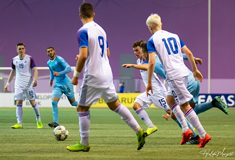 Myndaveisla: Flottur sigur U17 gegn Ísrael