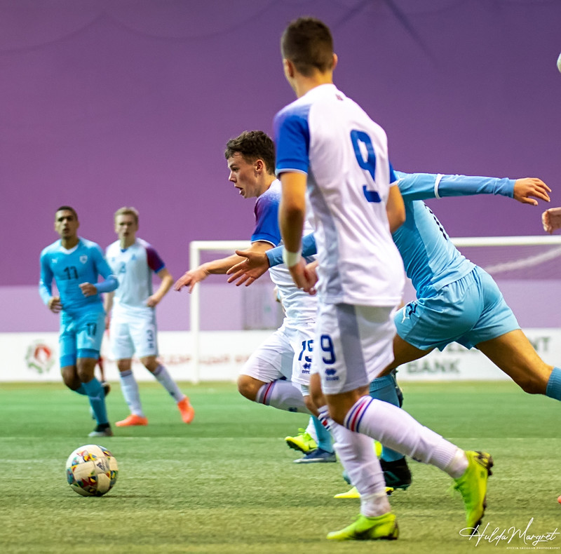 Myndaveisla: Flottur sigur U17 gegn Ísrael