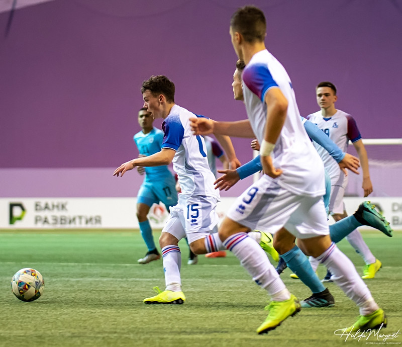 Myndaveisla: Flottur sigur U17 gegn Ísrael