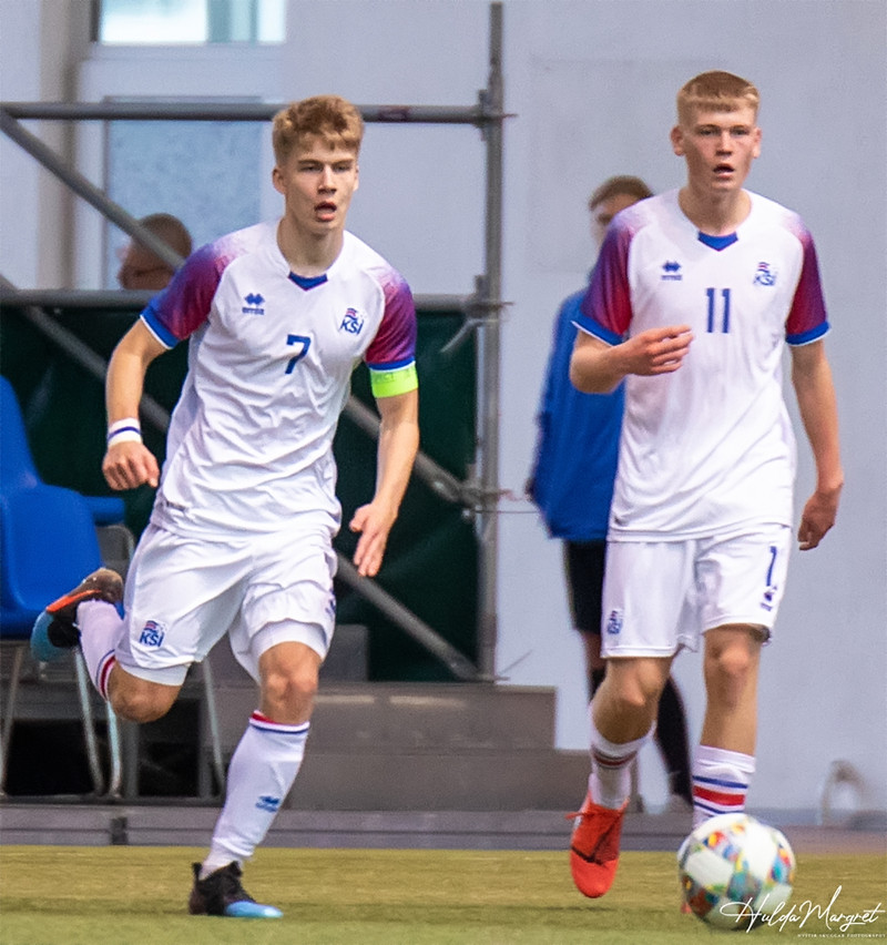 Myndaveisla: Flottur sigur U17 gegn Ísrael