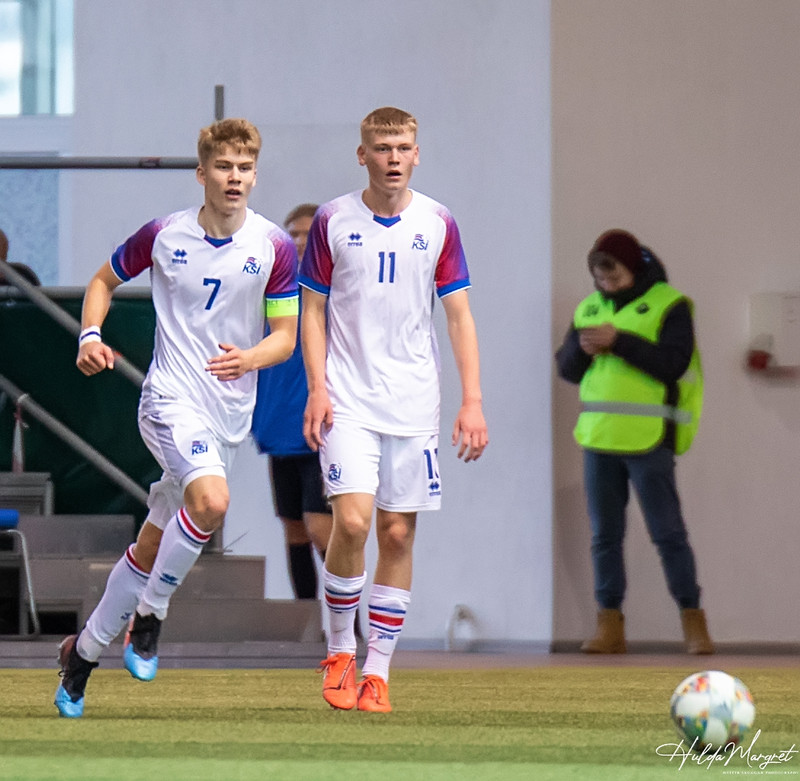 Myndaveisla: Flottur sigur U17 gegn Ísrael
