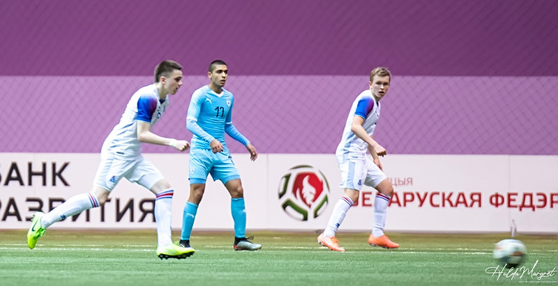 Myndaveisla: Flottur sigur U17 gegn Ísrael