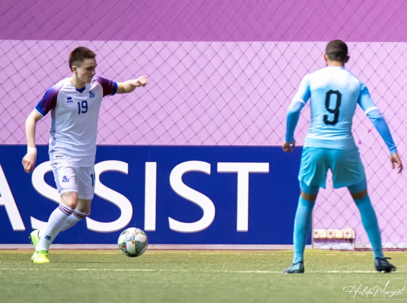 Myndaveisla: Flottur sigur U17 gegn Ísrael