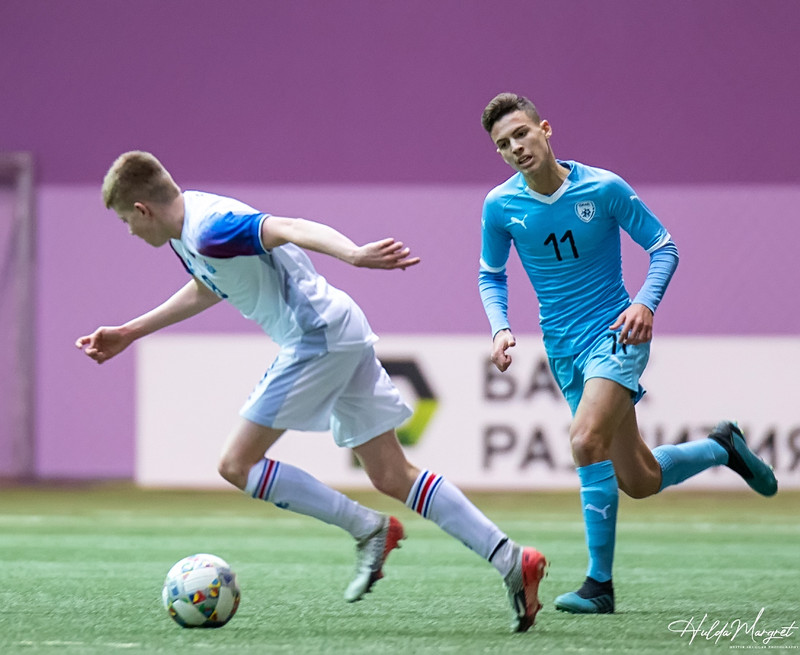 Myndaveisla: Flottur sigur U17 gegn Ísrael
