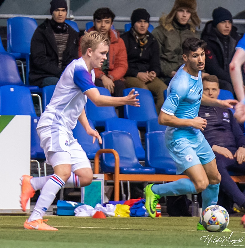 Myndaveisla: Flottur sigur U17 gegn Ísrael