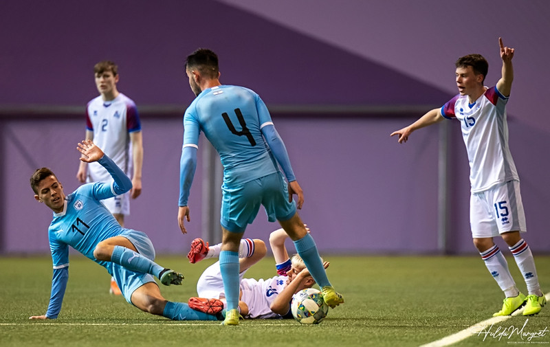 Myndaveisla: Flottur sigur U17 gegn Ísrael
