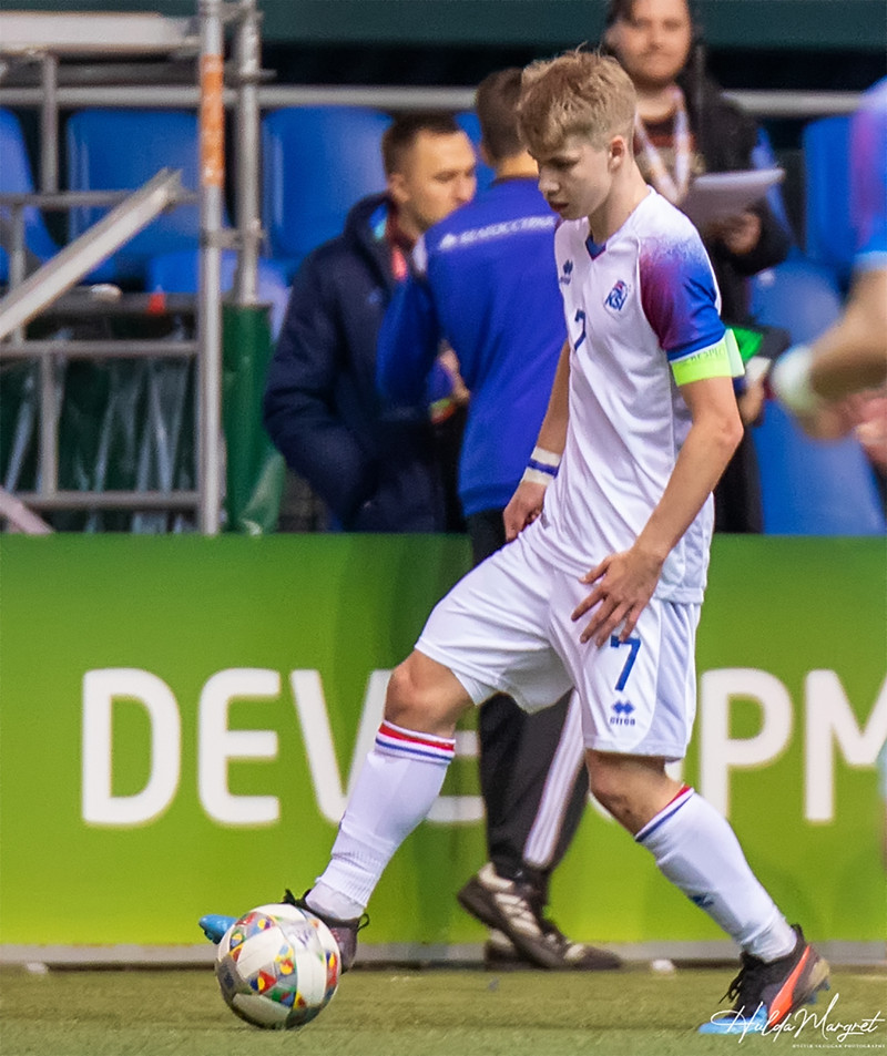 Myndaveisla: Flottur sigur U17 gegn Ísrael