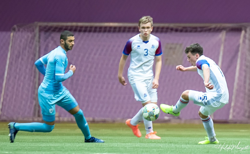 Myndaveisla: Flottur sigur U17 gegn Ísrael