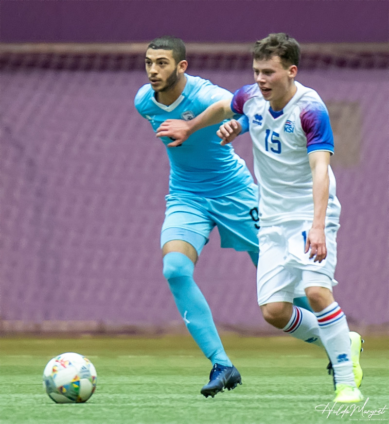 Myndaveisla: Flottur sigur U17 gegn Ísrael