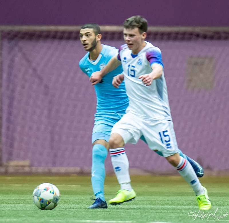 Myndaveisla: Flottur sigur U17 gegn Ísrael