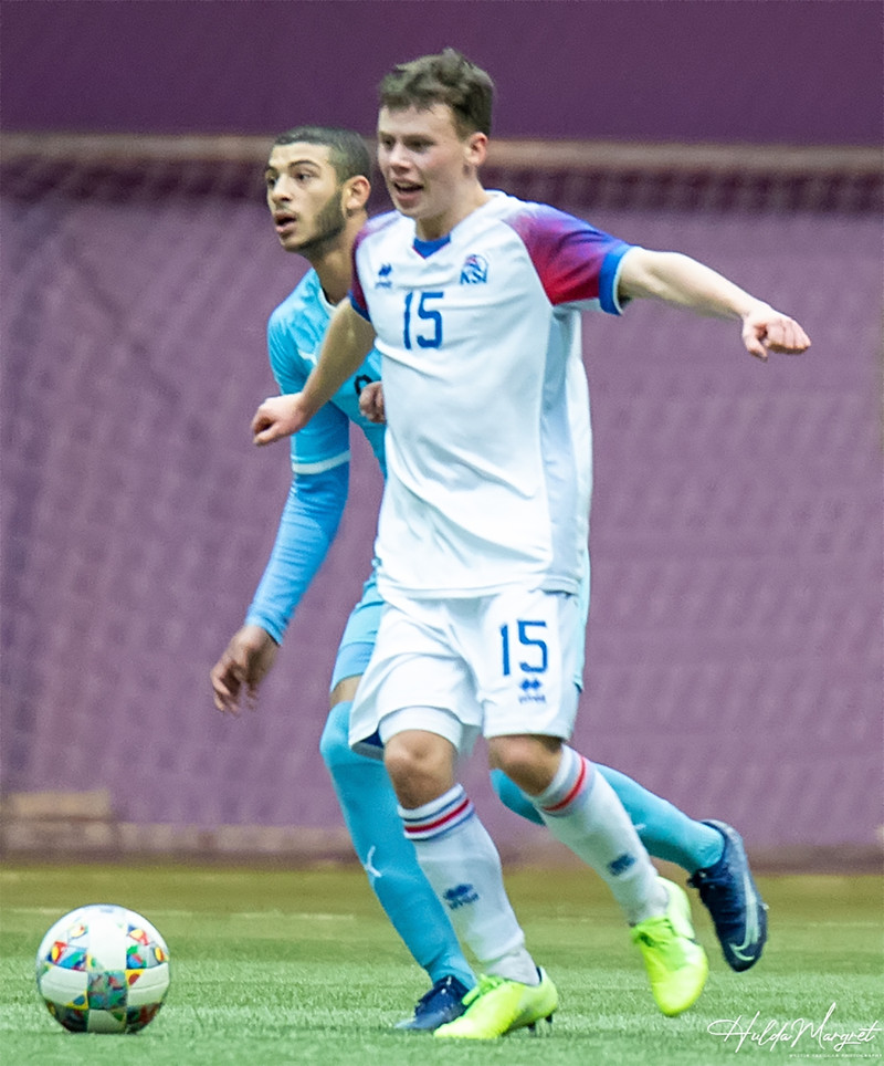 Myndaveisla: Flottur sigur U17 gegn Ísrael