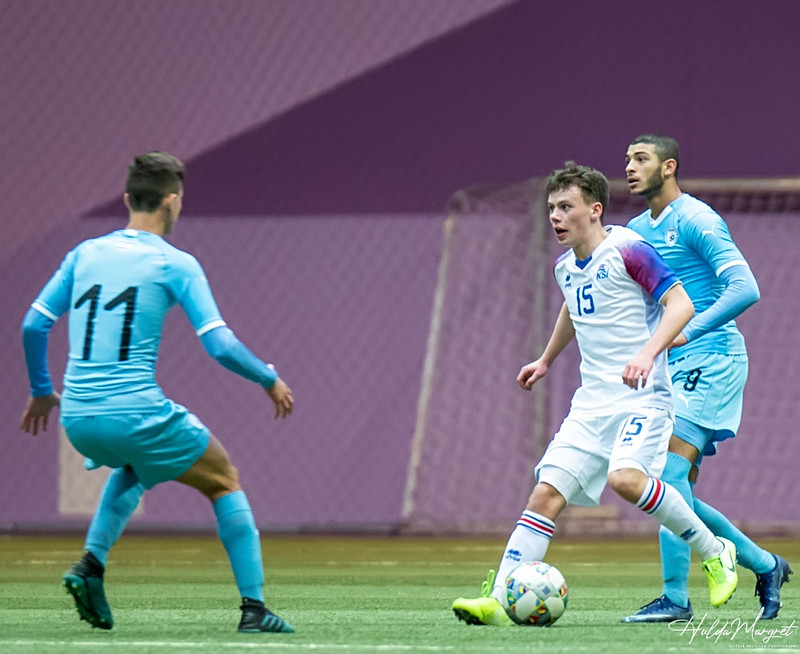 Myndaveisla: Flottur sigur U17 gegn Ísrael