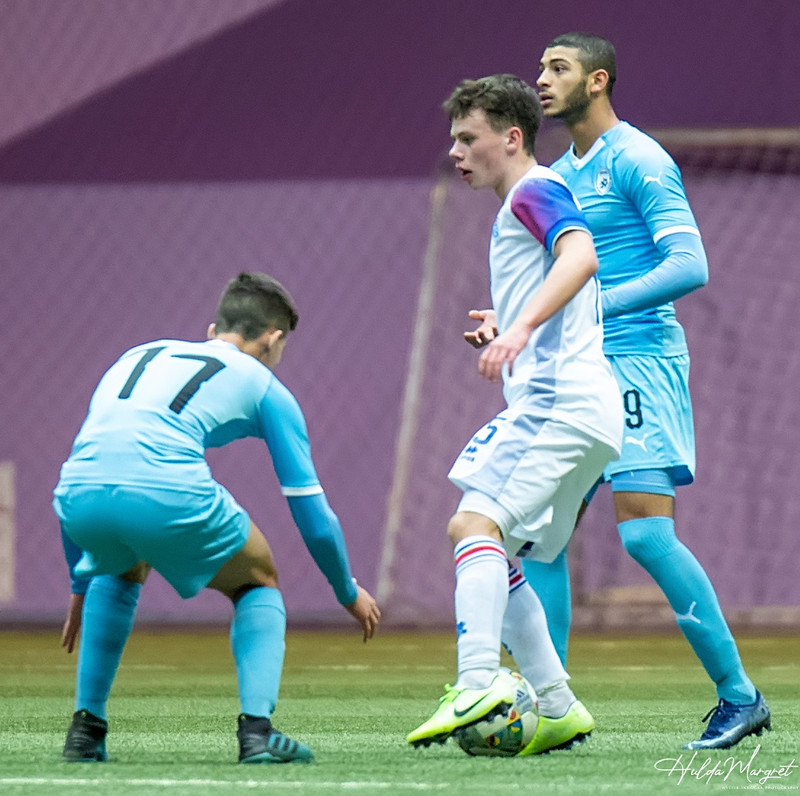 Myndaveisla: Flottur sigur U17 gegn Ísrael
