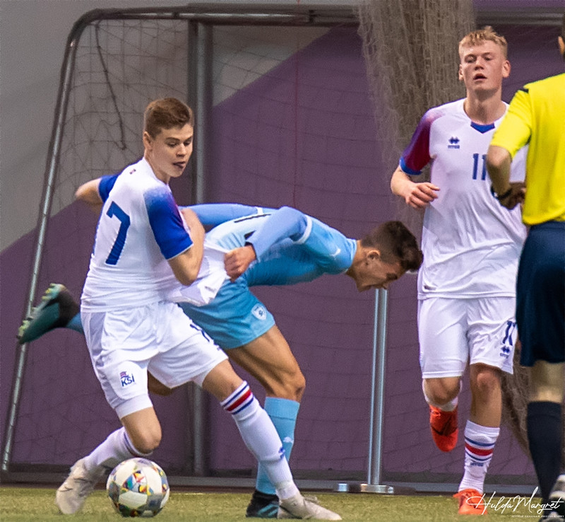Myndaveisla: Flottur sigur U17 gegn Ísrael