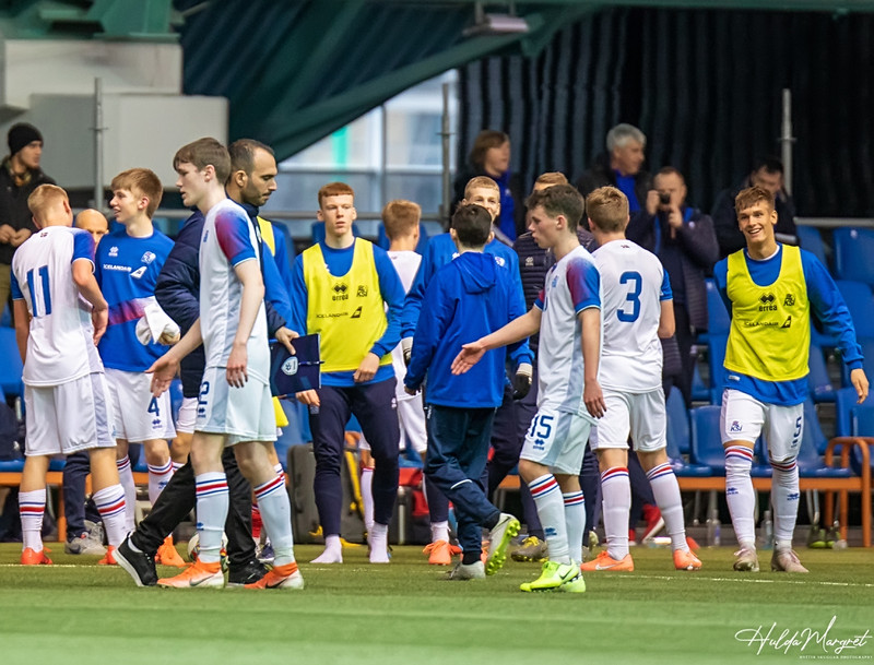Myndaveisla: Flottur sigur U17 gegn Ísrael