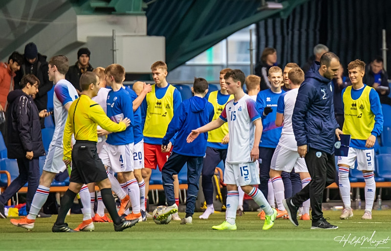 Myndaveisla: Flottur sigur U17 gegn Ísrael