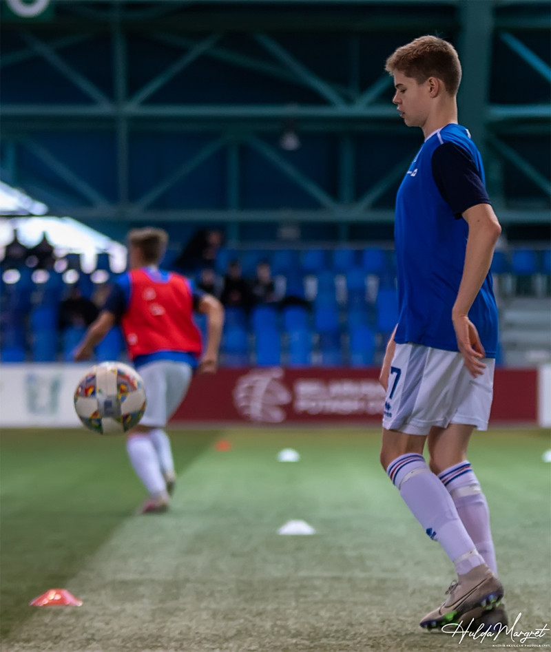 Myndaveisla: Flottur sigur U17 gegn Ísrael