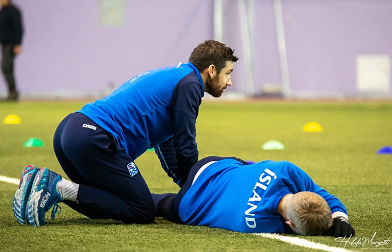 Myndaveisla: Flottur sigur U17 gegn Ísrael