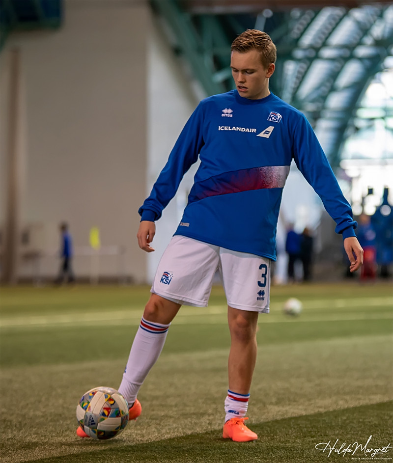 Myndaveisla: Flottur sigur U17 gegn Ísrael