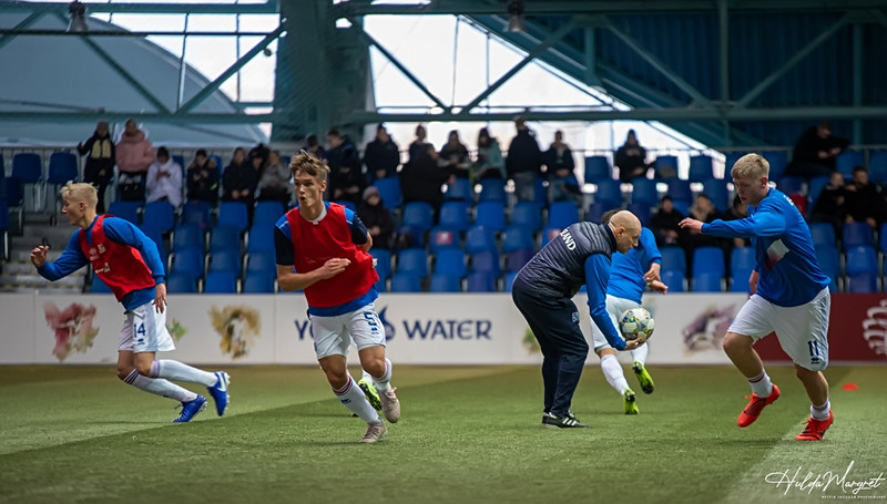 Myndaveisla: Flottur sigur U17 gegn Ísrael