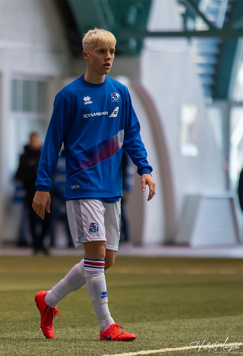 Myndaveisla: Flottur sigur U17 gegn Ísrael